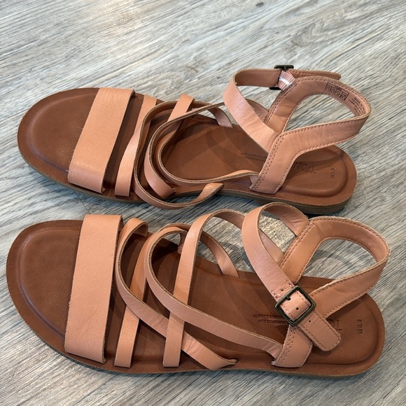 TOMS Womens Shoes Sandals Size 8.5 (BL) - Picture 3 of 6